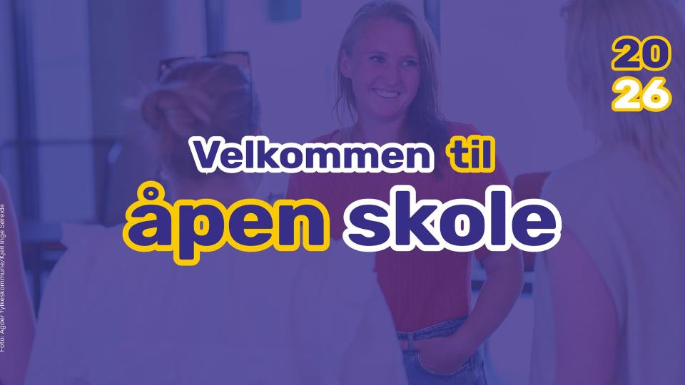 Lenke til artikkel: Åpen skole 20.oktober 2026